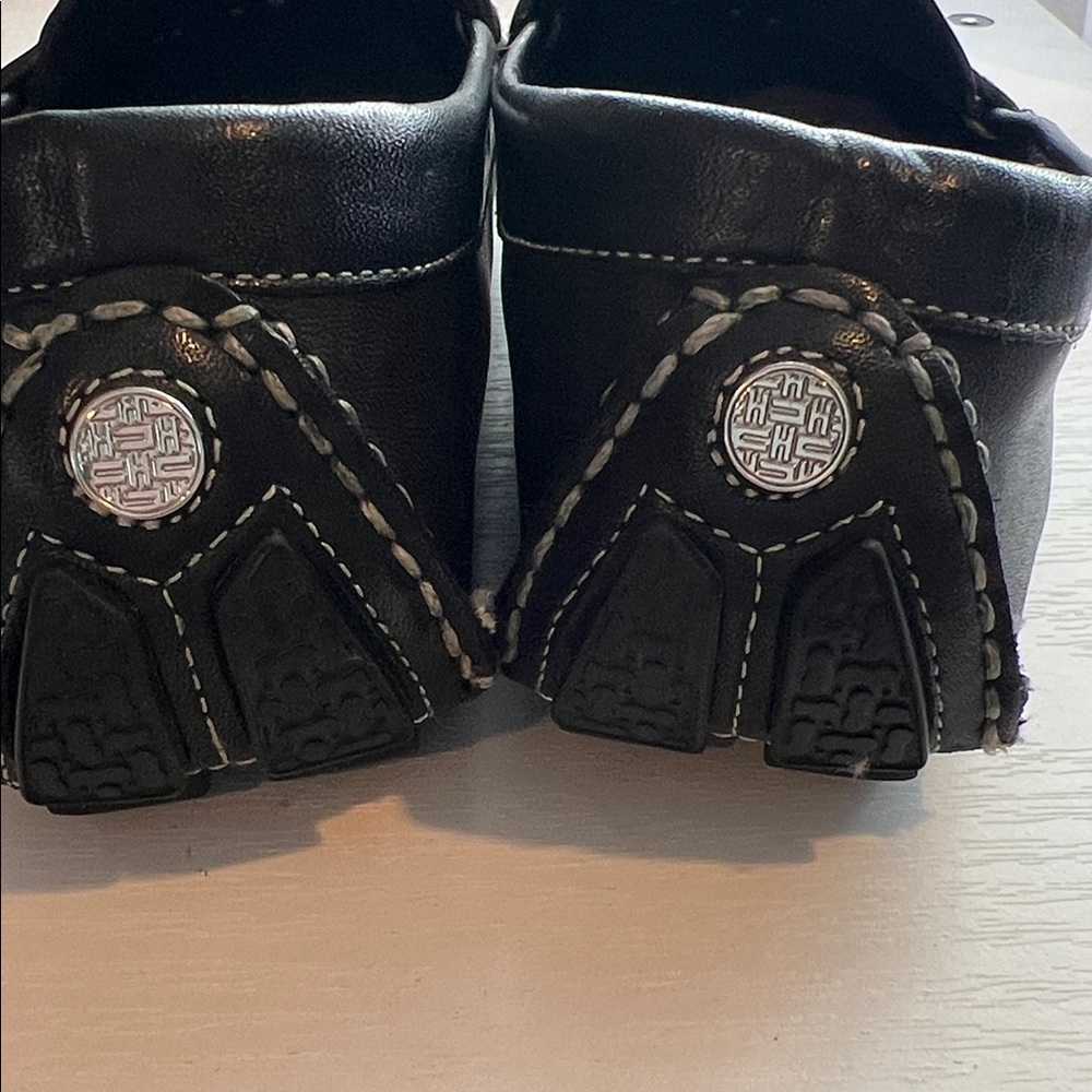 Cole Haan Black Leather Men's Slip-Ons - Picture 3 of 4